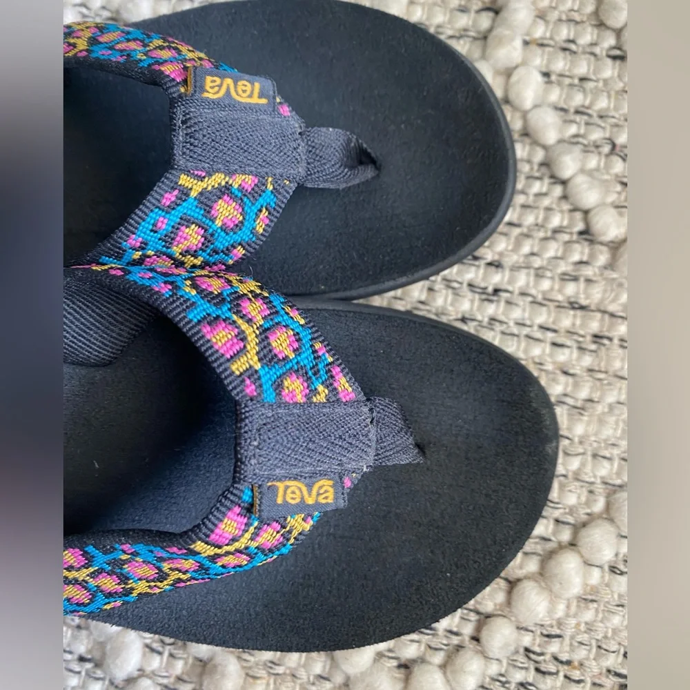 YOUTH‎ GIRLS TEVA VOYA FLIP FLOP S SANDALS SIZE 3Y